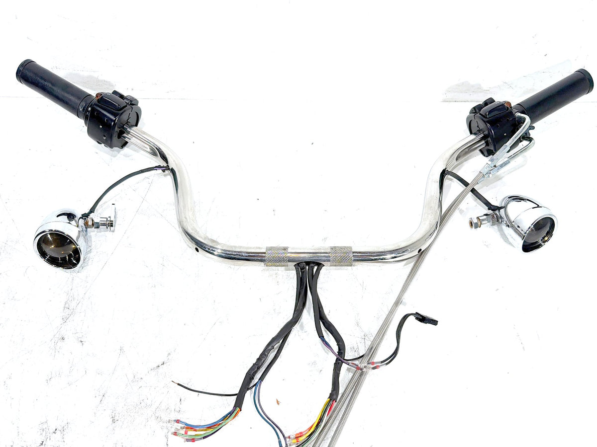 1991 Harley Sportster 883 Deluxe XLH883 Handlebars Left Right Switches Controls