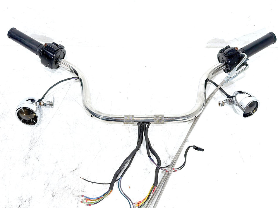 1991 Harley Sportster 883 Deluxe XLH883 Handlebars Left Right Switches Controls