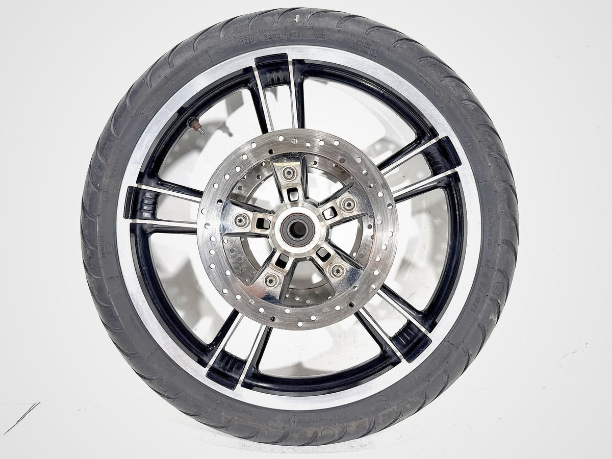 2011 Harley Street Glide Touring FLHX-103 OEM Front Wheel Rim Tire 120/70B21 21"