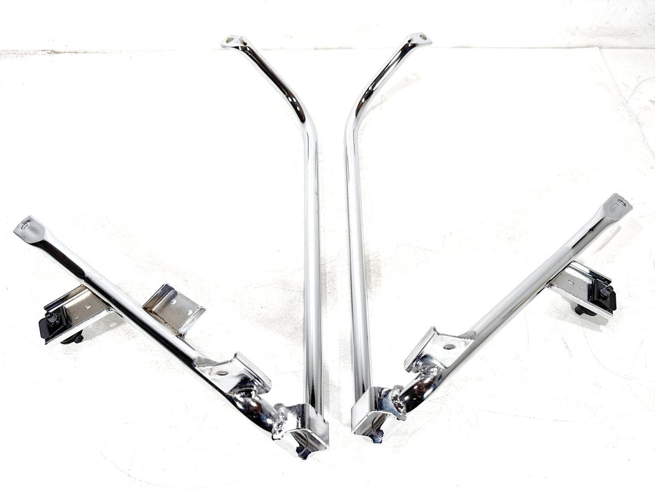 2012 Harley Street Glide Touring OEM Rear Left Right Saddlebag Guard Rails Bar