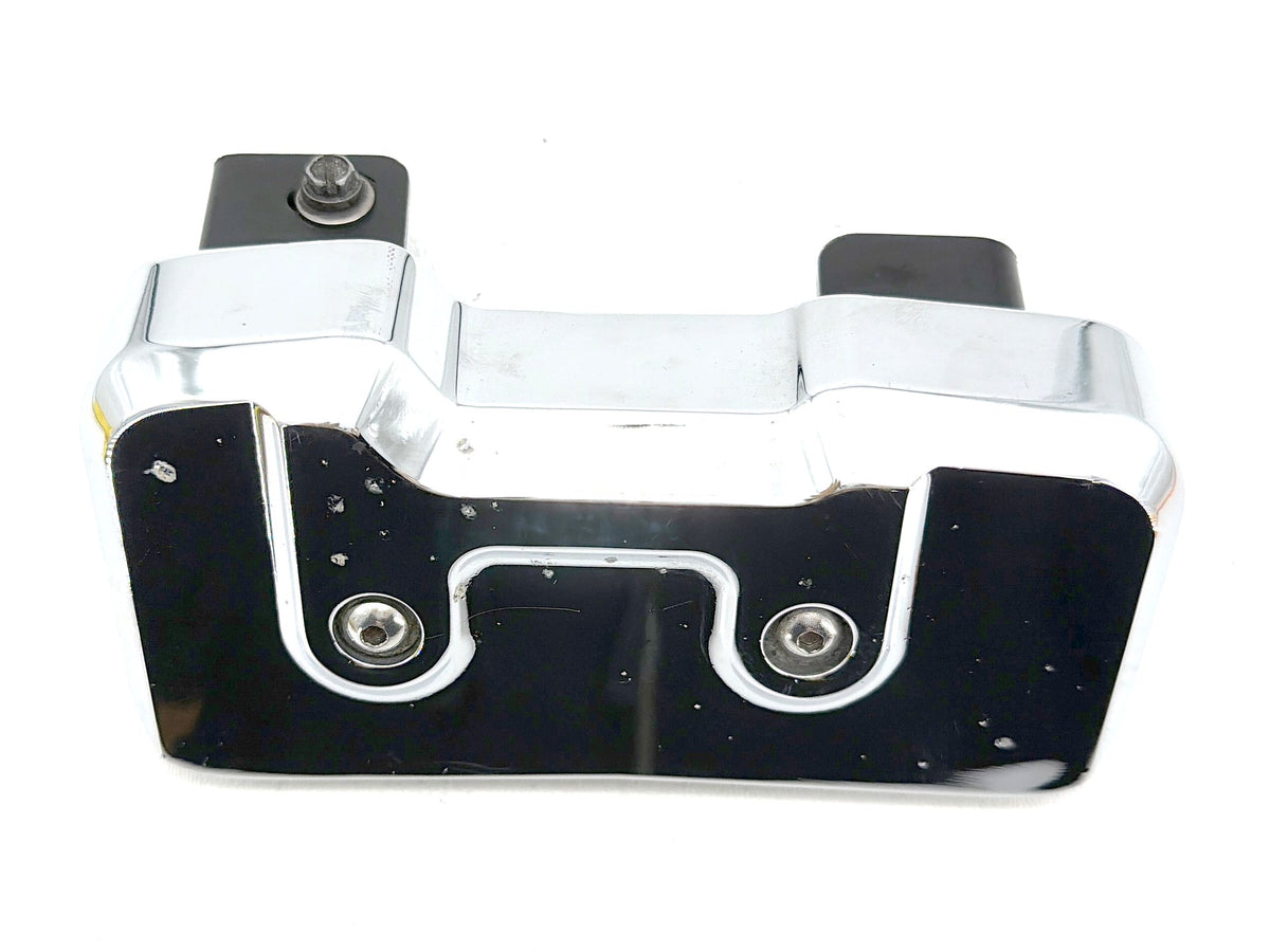 1994 Harley Softail Custom FXSTC Front Handlebar Top Clamp Aftermarket Chrome