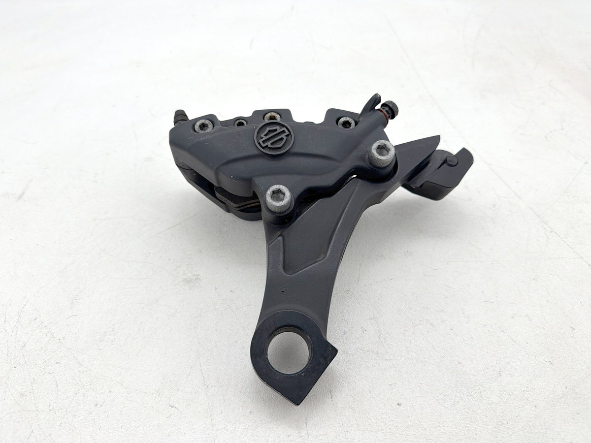 2012 Harley Street Glide Touring FLHX OEM Rear Back Brake Caliper w/ Bracket