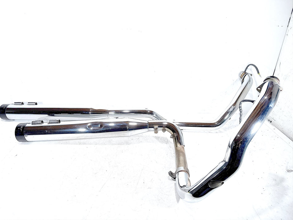 2009 Harley Electra Glide Touring CVO Screamin OEM Exhaust Header Pipes Muffler