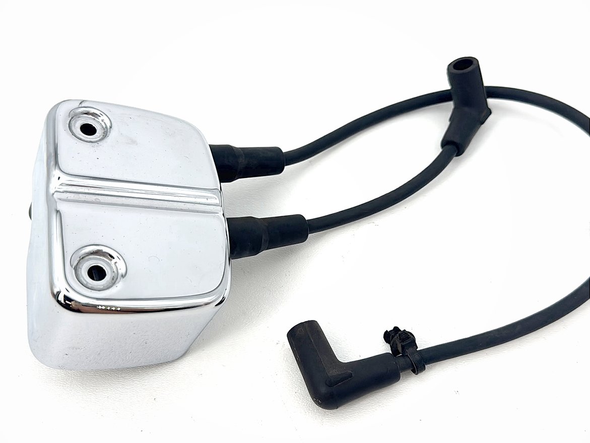 1999 - 2006 Harley-Davidson Dyna Low Rider Ignition Coil Spark Plugs Cable w/ Cap Trim Cover Panel