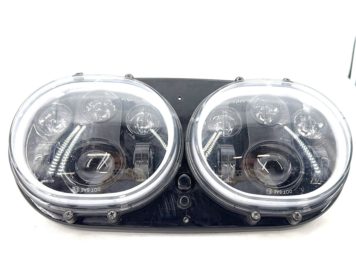 2005 Harley Road Glide Touring FLTRI OEM Headlight Headlamp Head Lamp Light LED