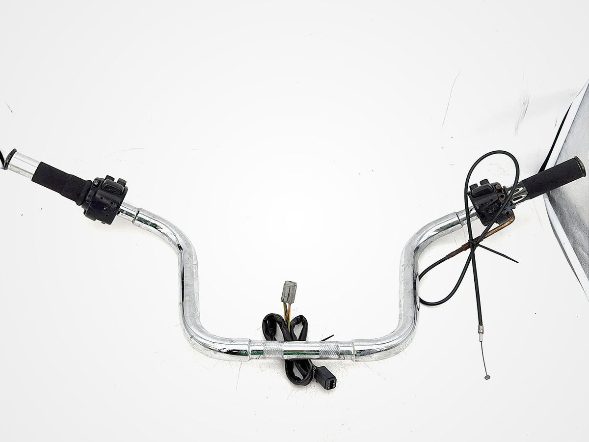 2005 Harley Dyna FXDWG Wide Glide OEM Handlebars Left Right Switches Controls