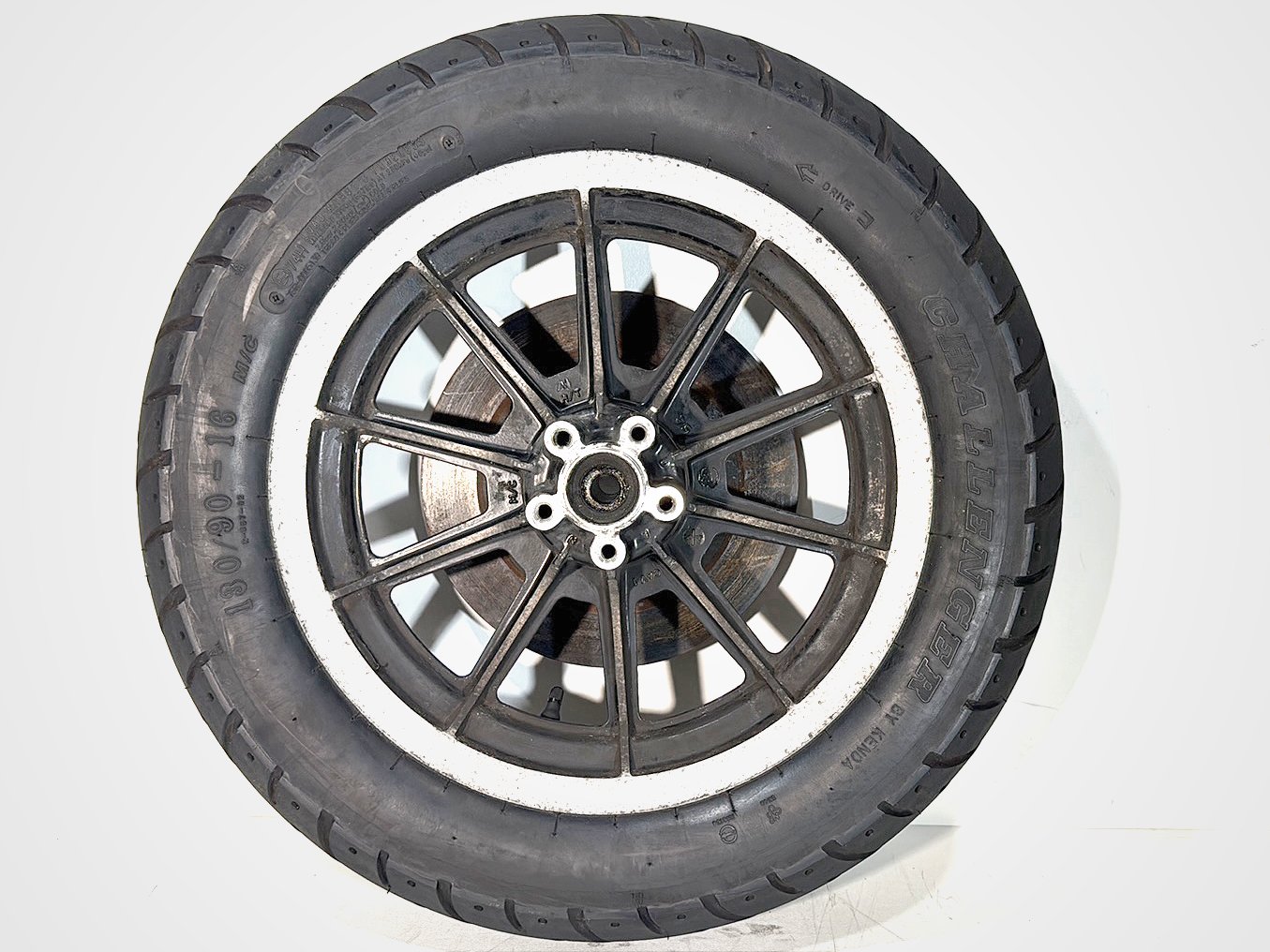 1984 - 1998 Harley-Davidson Touring Electra Glide Classic Rear Wheel Rim Tire 130/90-16 74H, 16", Kenda