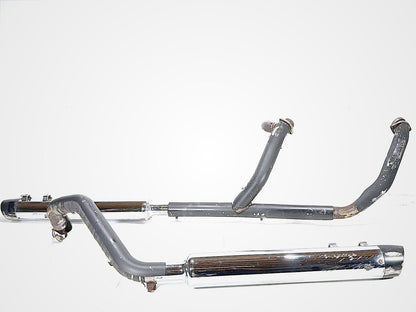 2004 Harley Road King Touring Custom FLHRSI OEM Exhaust Header Muffler Pipes Screamin Eagle