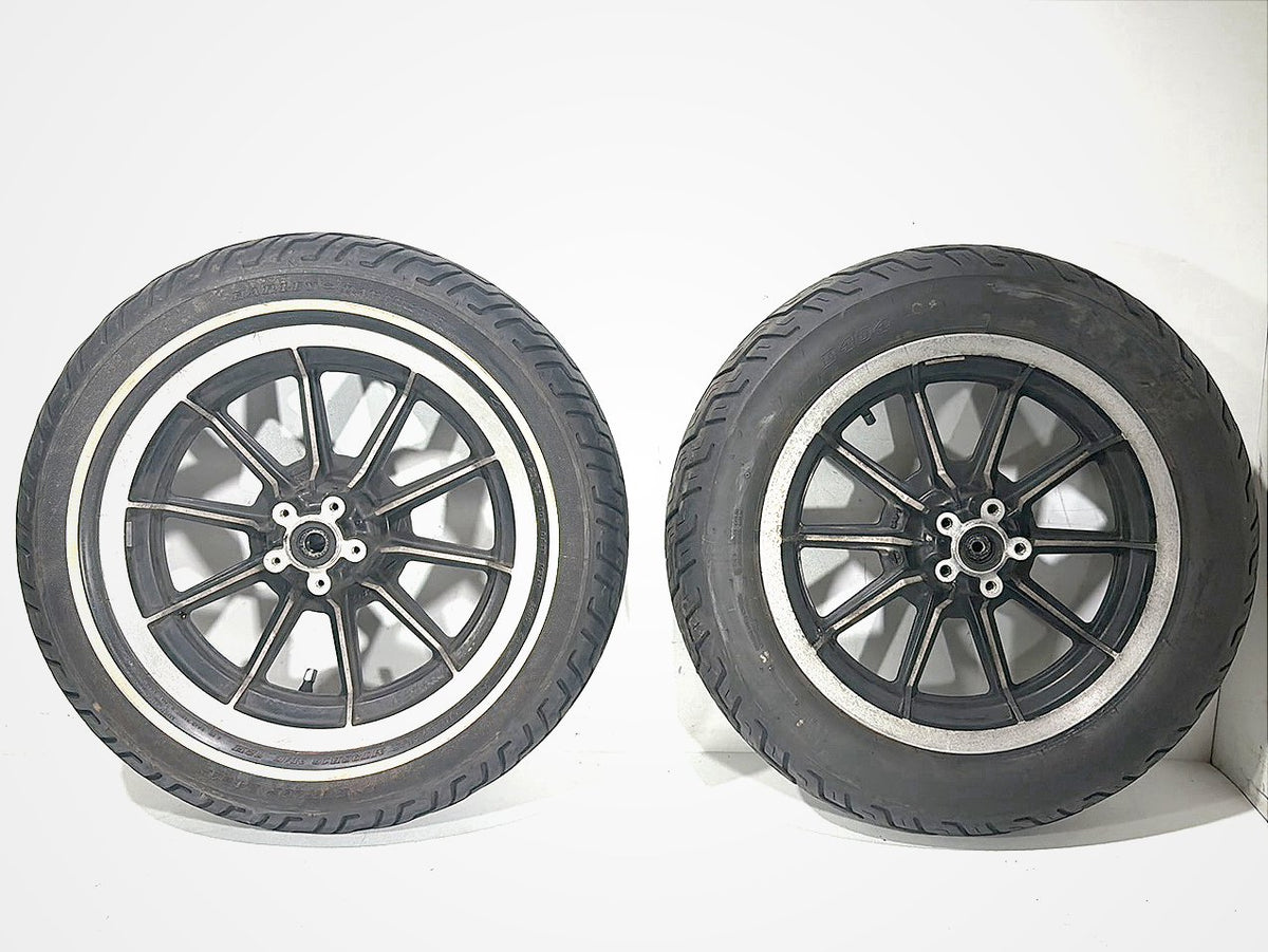 1997 Harley Road King Touring Front & Rear Wheel Rim Tire 130/90-16 MT90B16 16"