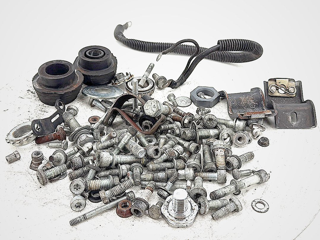 2009 Harley Road King Touring Police OEM Hardware Bolts Nuts & Brackets
