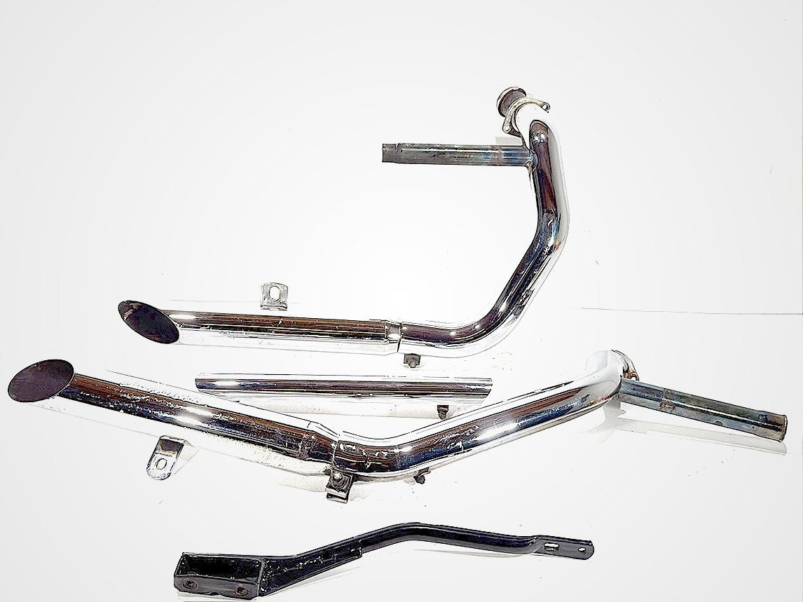 2001 Harley Sportster 88 XLH883 Exhaust Header Muffler Pipes Screamin Eagle SCRATCHED
