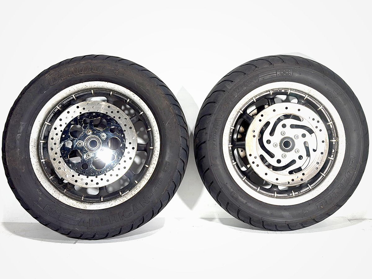 2006 Harley Electra Glide Touring Classic FLHTCI OEM Front & Rear Wheel Rim Tire