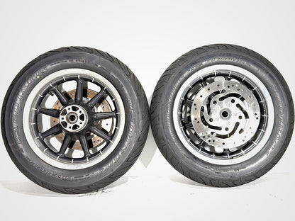 2006 Harley Road King Touring FLHRCI Classic OEM Front & Rear Wheel Rim Tire