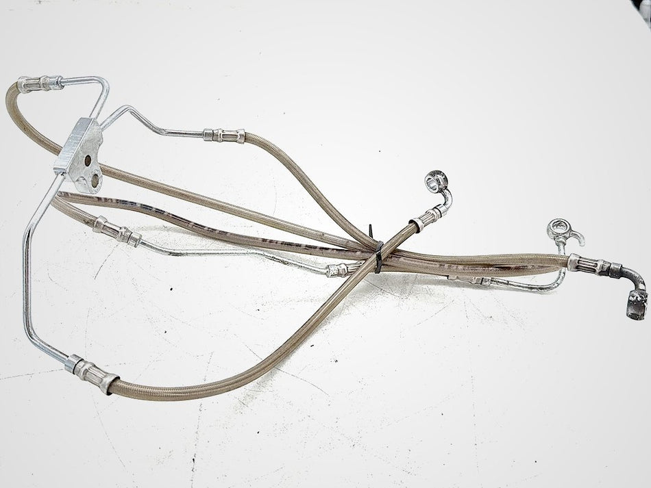 2013 Harley Electra Glide Touring CVO Eagle OEM Front Brake Hose Line Pipe ABS
