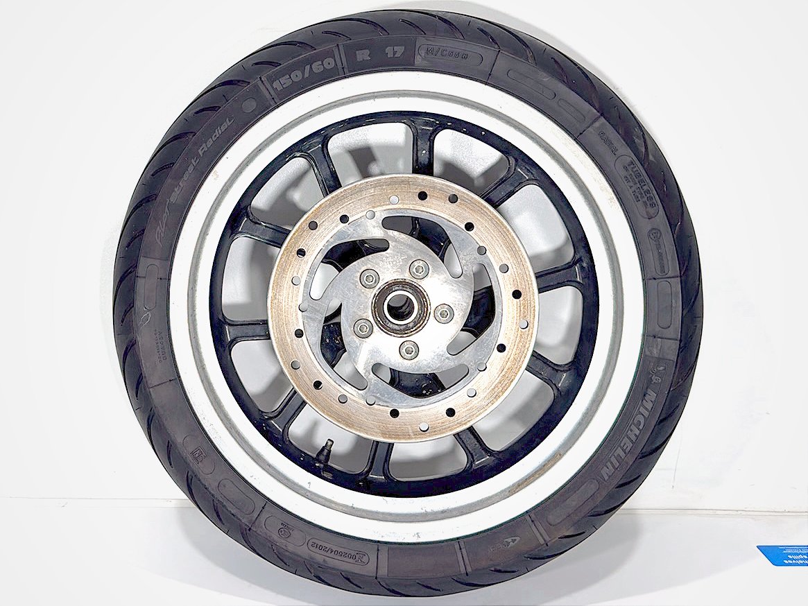 2014 Harley Sportster XL883L 883 SuperLow OEM Rear Wheel Rim Tire 150/60R17, 17"