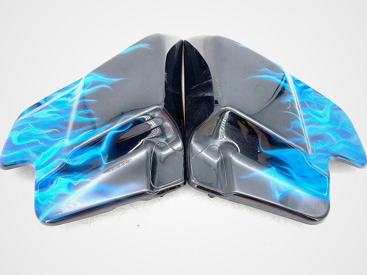 2005 Harley Road King Touring Police OEM Left Right Side Fairing Cover