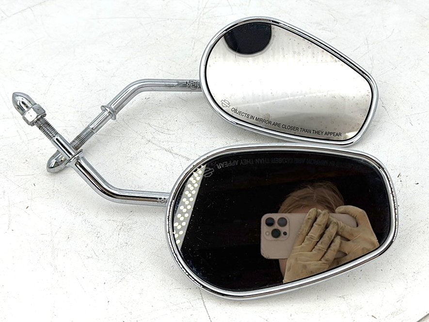 1999 - 2006 Harley-Davidson Touring Electra Glide Ultra Left Right Rear View Mirror 91840-03B