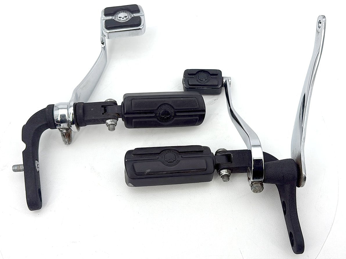 2007 - 2017 Harley-Davidson Dyna Wide Glide Left Right Foot Brake Control Pegs 33693-03