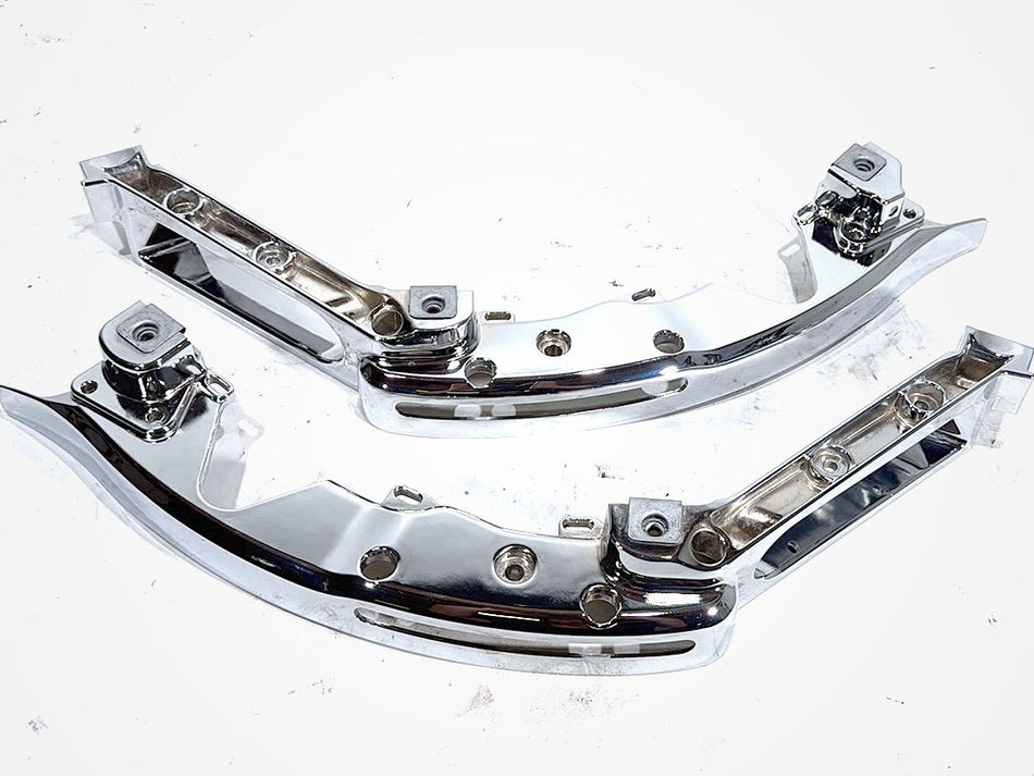 2022 Harley Road King Touring FLHR OEM Left Right Saddlebag Fender Struts Brackets