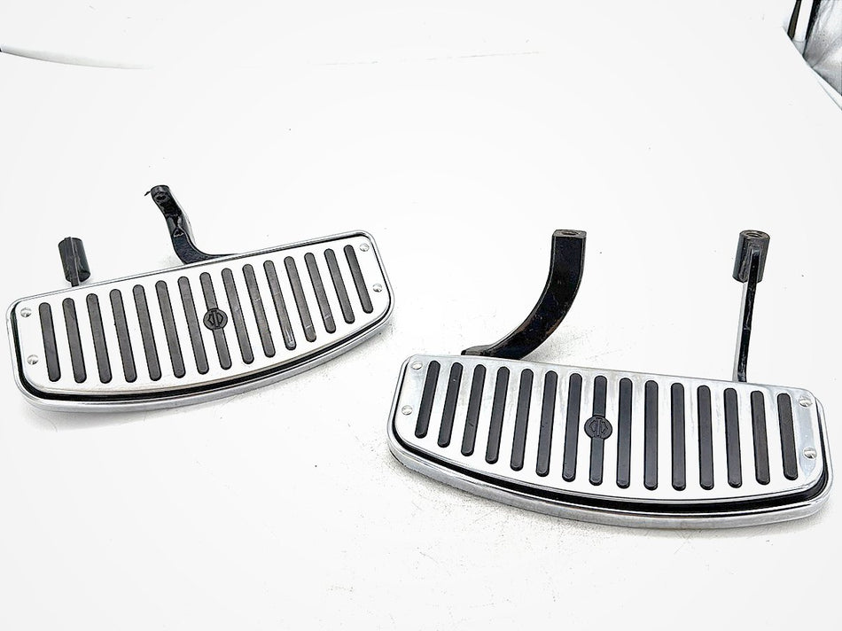 2000 Harley Electra Glide Touring Left Right Driver Floorboard Foot Rest CHROME