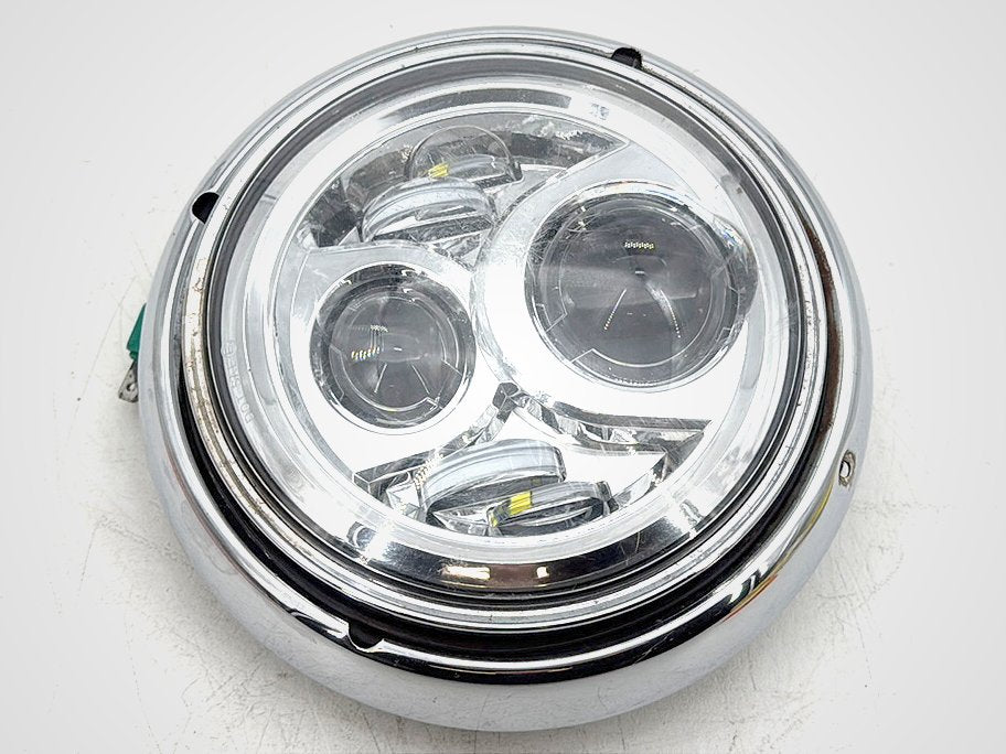 07 Harley Touring Electra Glide Ultra OEM Headlight Headlamp Head Lamp Light LED