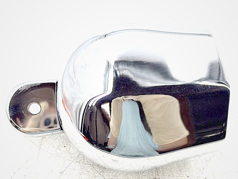 2000 Harley Softail FLSTC Heritage Classic OEM Horn Signal Klaxon Chrome Cover