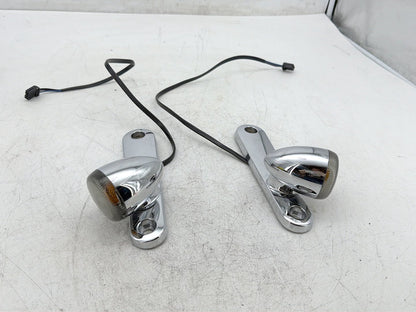 09 Harley Street Glide Touring FLHX OEM Front Left Right Turn Signal Indicators