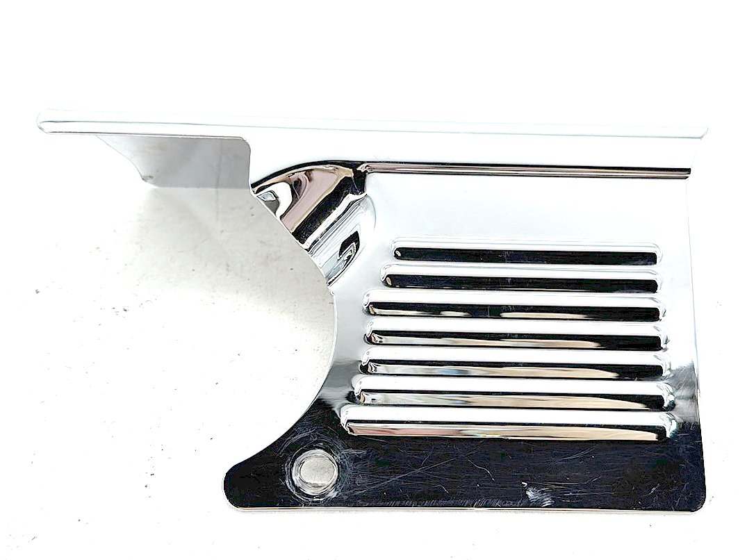 1990 Harley Electra Glide Touring Sport OEM Transmission Chrome Cover Trim Panel