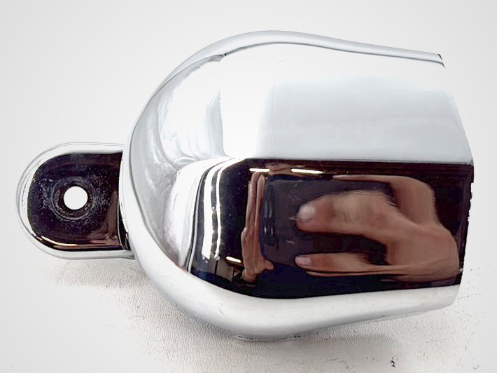 2007 Harley Touring FLHTP Electra Glide Police OEM Horn Signal Klaxon Chrome Cover