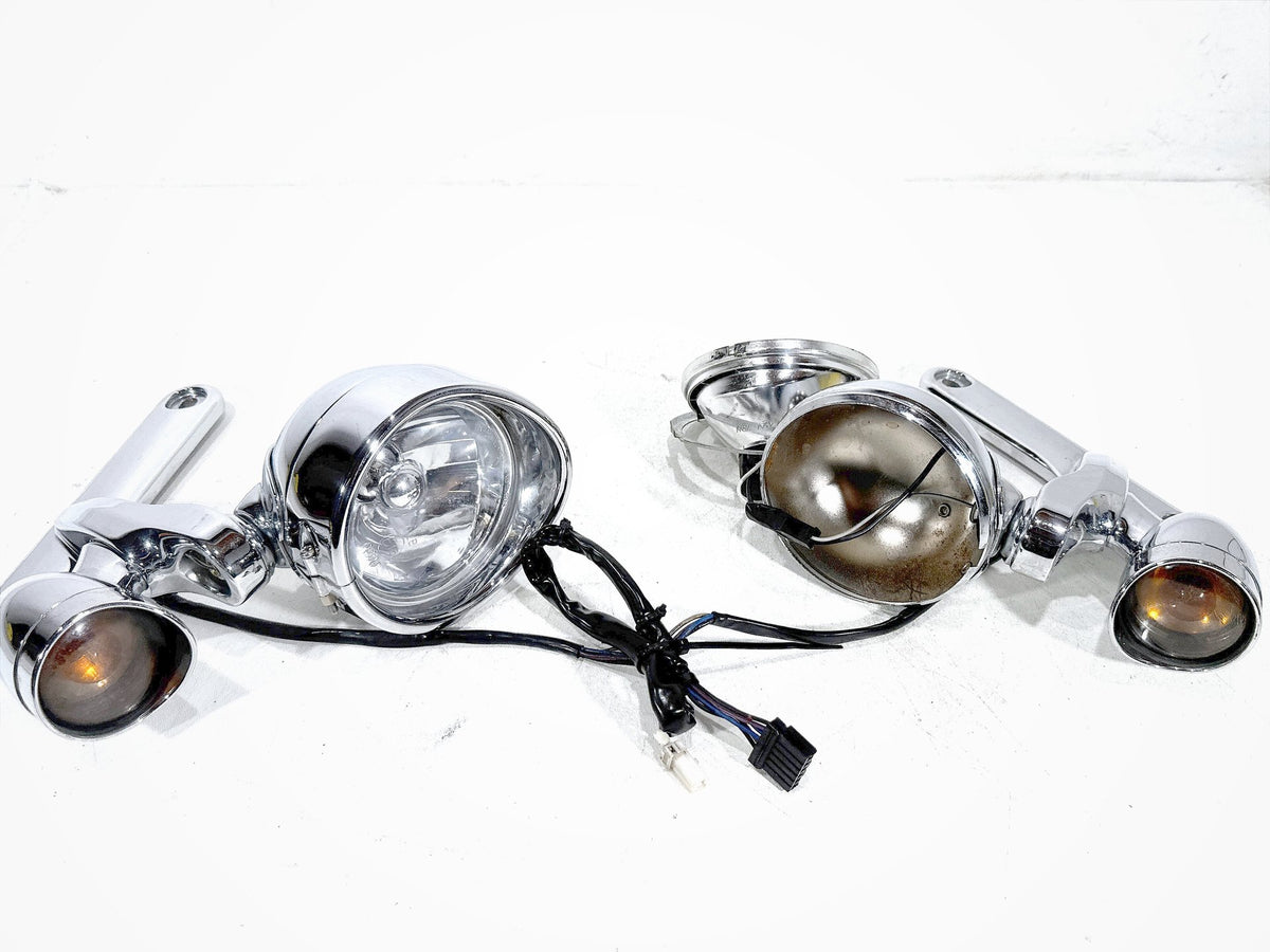 04 Harley Electra Glide CVO Screamin OEM Front Left Right Turn Signal Indicators