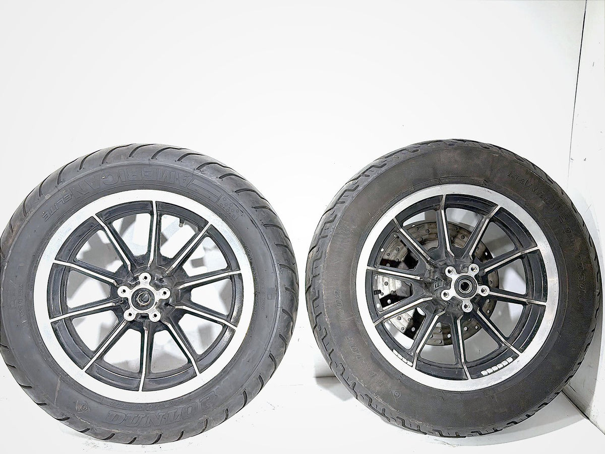 1994 Harley Electra Glide Touring Classic OEM Front & Rear Wheel Rim Tire 16"