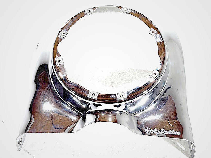1990 Harley Electra Glide Touring OEM Front Upper Nacelle Headlight Cover Panel