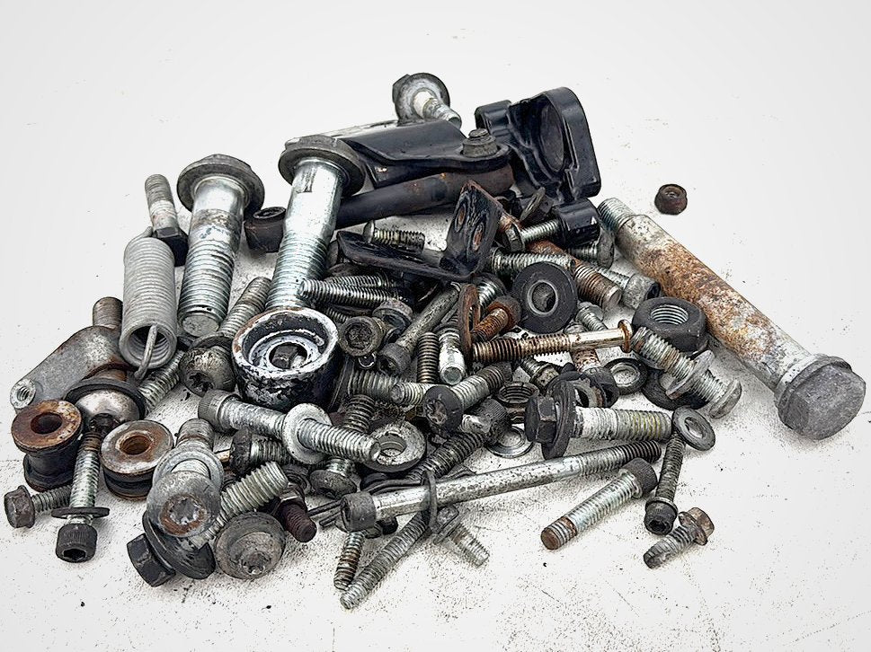 2004 Harley Sportster XL883C 883 Custom OEM Hardware Bolts Nuts & Brackets