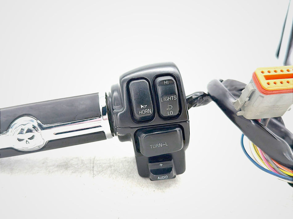 99 Harley Electra Touring Left Turn Signal Headlight Switch Control WILLIE SKULL