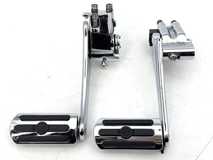 2007 - 2011 Harley-Davidson Touring Electra Glide Ultra Passenger Left & Right Foot Pegs Kuryakyn