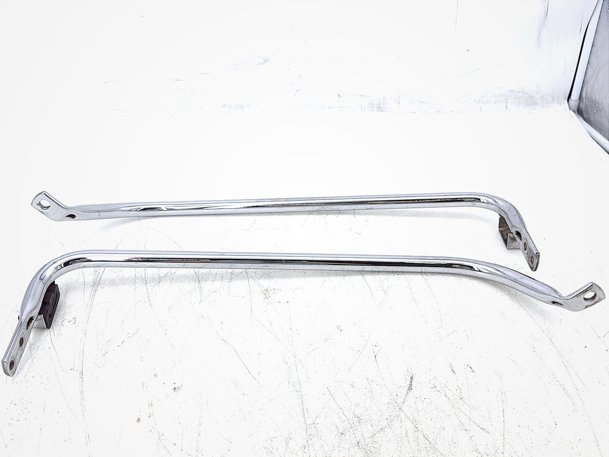04 Harley Road King Touring Custom OEM Rear Left Right Saddlebag Guard Rails Bar