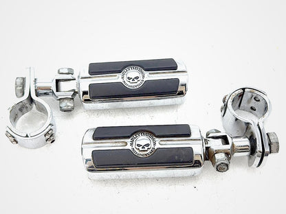 2018 Harley Electra Glide Touring Ultra Front Right Left Highway Foot Pegs SKULL