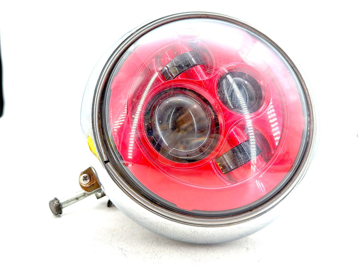 2002 Harley Heritage Softail Classic OEM Headlight Headlamp Head Lamp Light LED