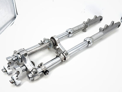 1999 - 2006 Harley-Davidson Dyna Low Rider Front Triple Tree Set & LH RH Fork Legs Sliders Left right front fork legs sliders