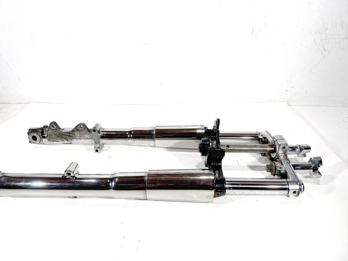 1995 Harley Heritage Softail OEM Front Triple Tree Set & LH RH Fork Legs Sliders
