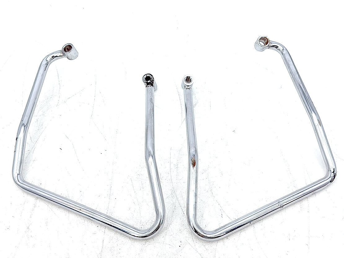 13 Harley Forty-Eight Sportster 1200X Rear Left Right Saddlebag Guard Rails Bar