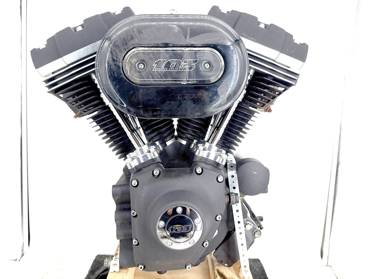 16 Harley Dyna Fat Bob FXDF 103 OEM EFI Twin Cam 103 Engine Motor air-cooled 7K