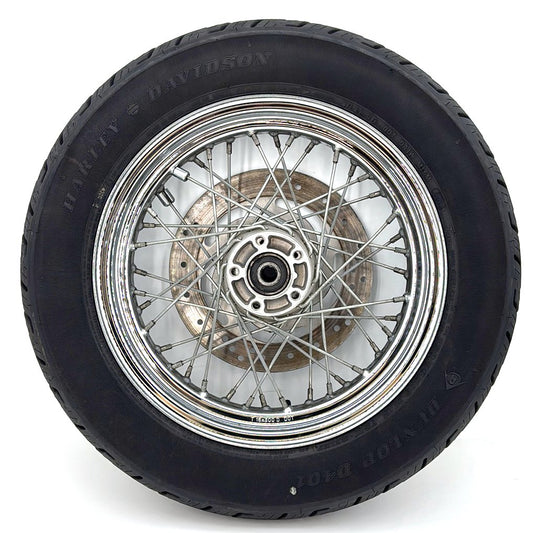 1991 - 2003 Harley-Davidson Sportster Base 1200 Rear Wheel Rim Tire Spoked  	40975-05A