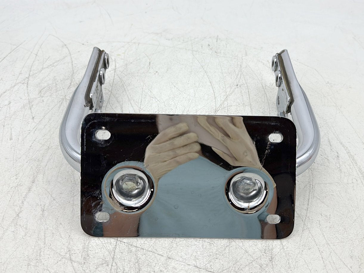 07 Harley Electra Glide Touring Ultra OEM Rear License Plate Support Bar Holder