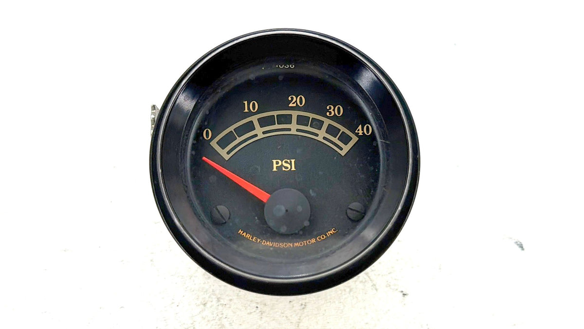 1991 Harley Electra Glide Touring Ultra OEM Oil Pressure Gauge PSI 75032-87