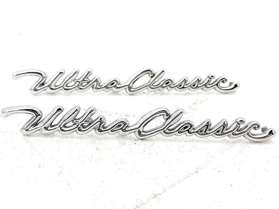 2003 Harley Electra Glide Touring Ultra FLHTCUI OEM Front Fender Emblem Medallion Nameplate Sticker