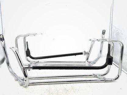 1998 Harley Touring FLHTCUI Electra Glide Ultra OEM Rear Left Right Saddlebag Guard Rails Bar