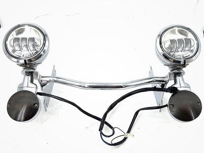 1999 - 2006 Harley-Davidson Touring Electra Glide Classic Front Turn Signal Indicators Aux Light Bar 68712-94A