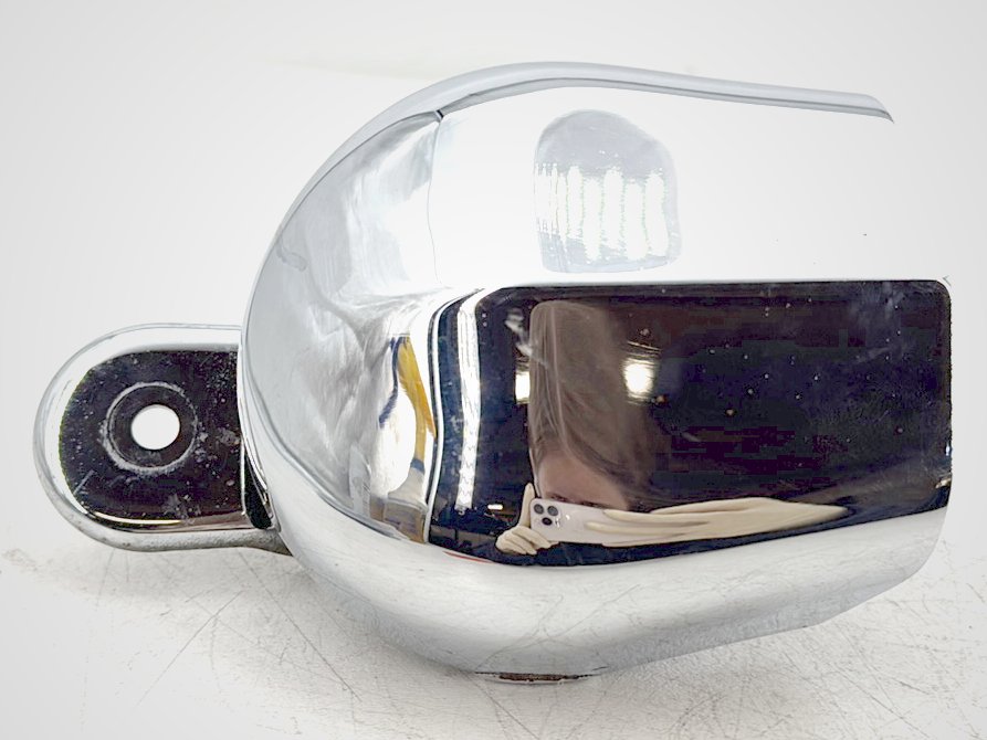 2005 Harley Dyna FXDWG Wide Glide OEM Horn Signal Klaxon Chrome Cover 69012-93A