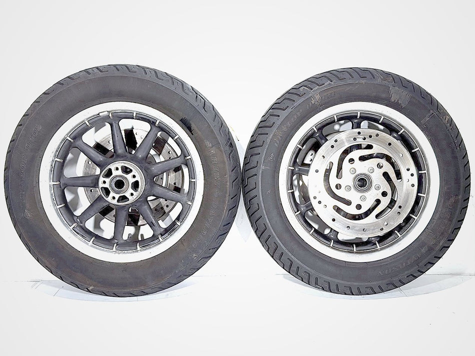2005 Harley Electra Glide Touring Ultra OEM Front & Rear Wheel Rim Tire 16"